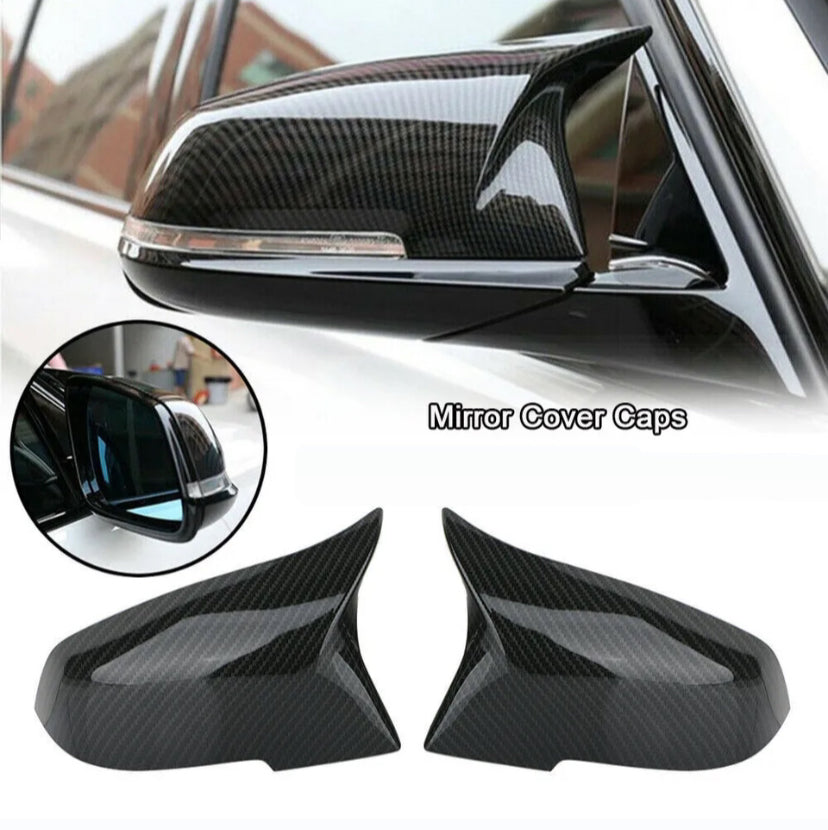 BMW 2 Series F22 Coupe Carbon Look Car Side Mirror Covers - Auto Kits
