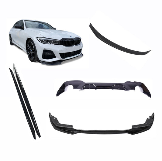 BMW 3 Series G20 | Gloss Black Full Body Kit - Auto Kits