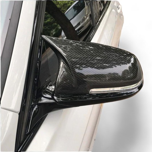 BMW F10 5 Series Sedan mirror covers Carbon Look