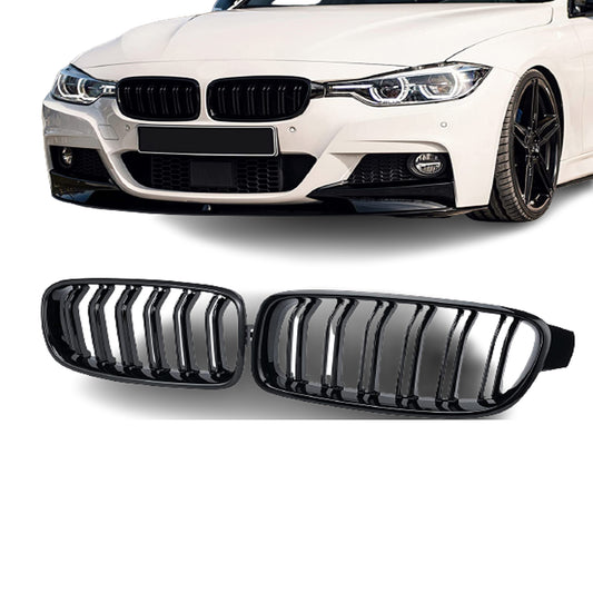 BMW 3 Series F30 Saloon Grilles Gloss - BMW Body Kits Performance Styling