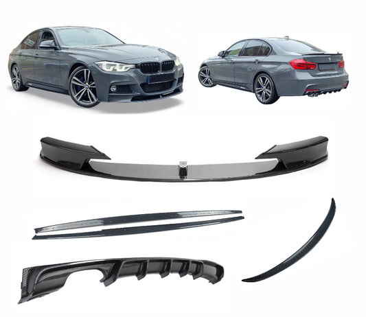 BMW 3 Series F30 Kit Saloon Full Body Carbon - Auto Kits