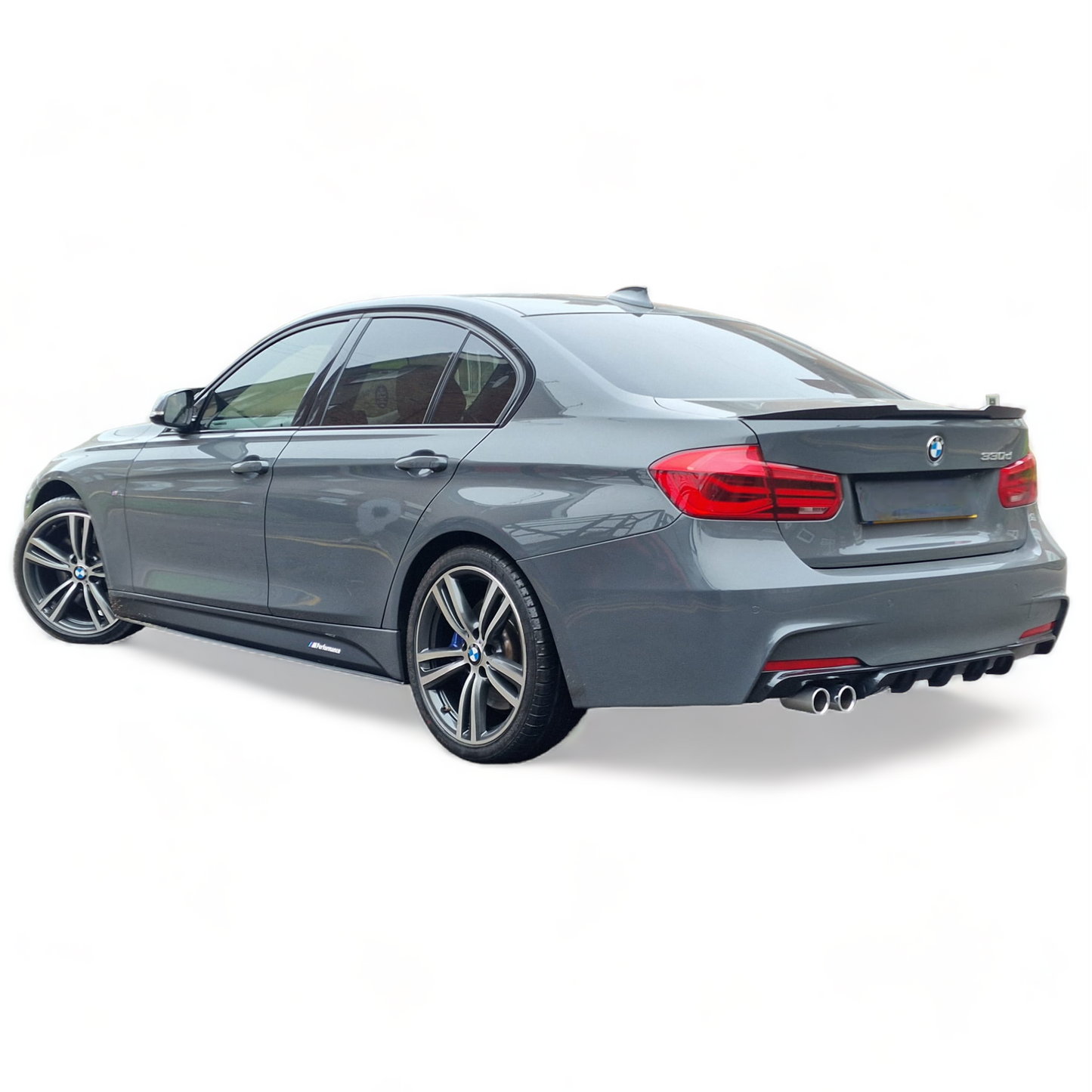 Side Extensions Blades | Carbon Look | Fits BMW 3 Series F30 F31