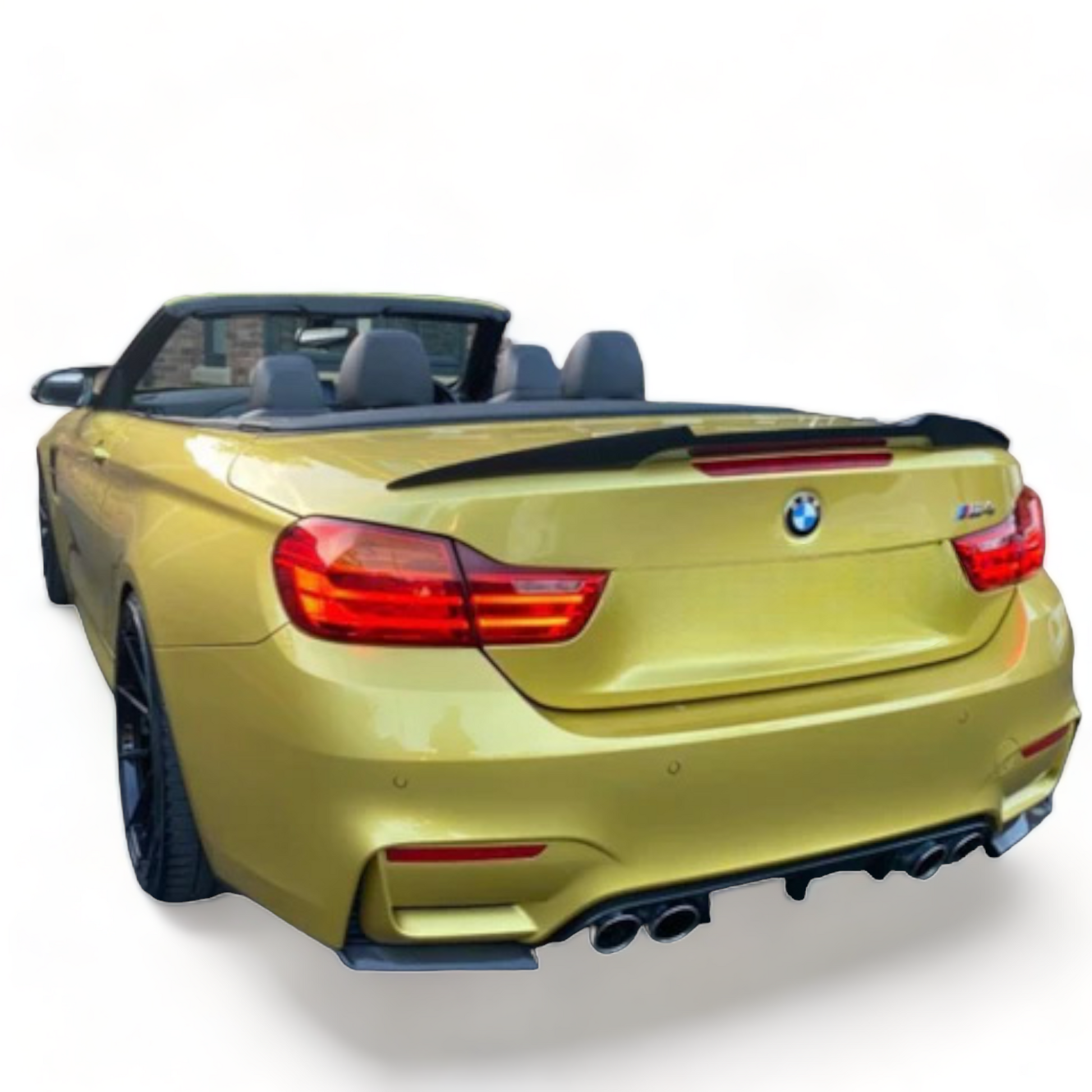 PSM Style Gloss Black Carbon Look Boot Spoiler for BMW 4 Series F33  Convertible